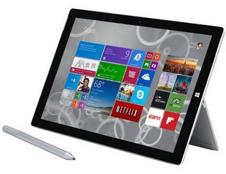 Ремонт материнской карты на планшете Microsoft Surface Pro 3 в Перми